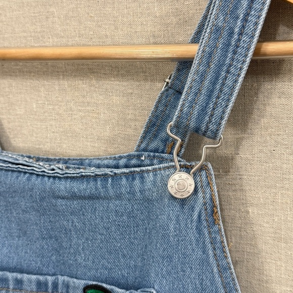 Curtain Call Costume Overalls Patches Adult A2X - Picture 9 of 15